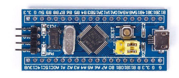 blue pill board based on STM32F103C8T6 board
